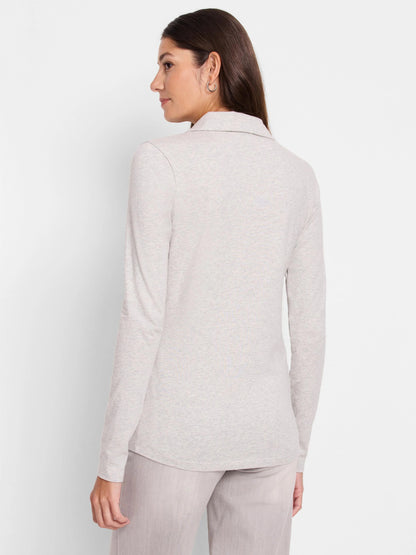NZT Long Sleeve Polo Top