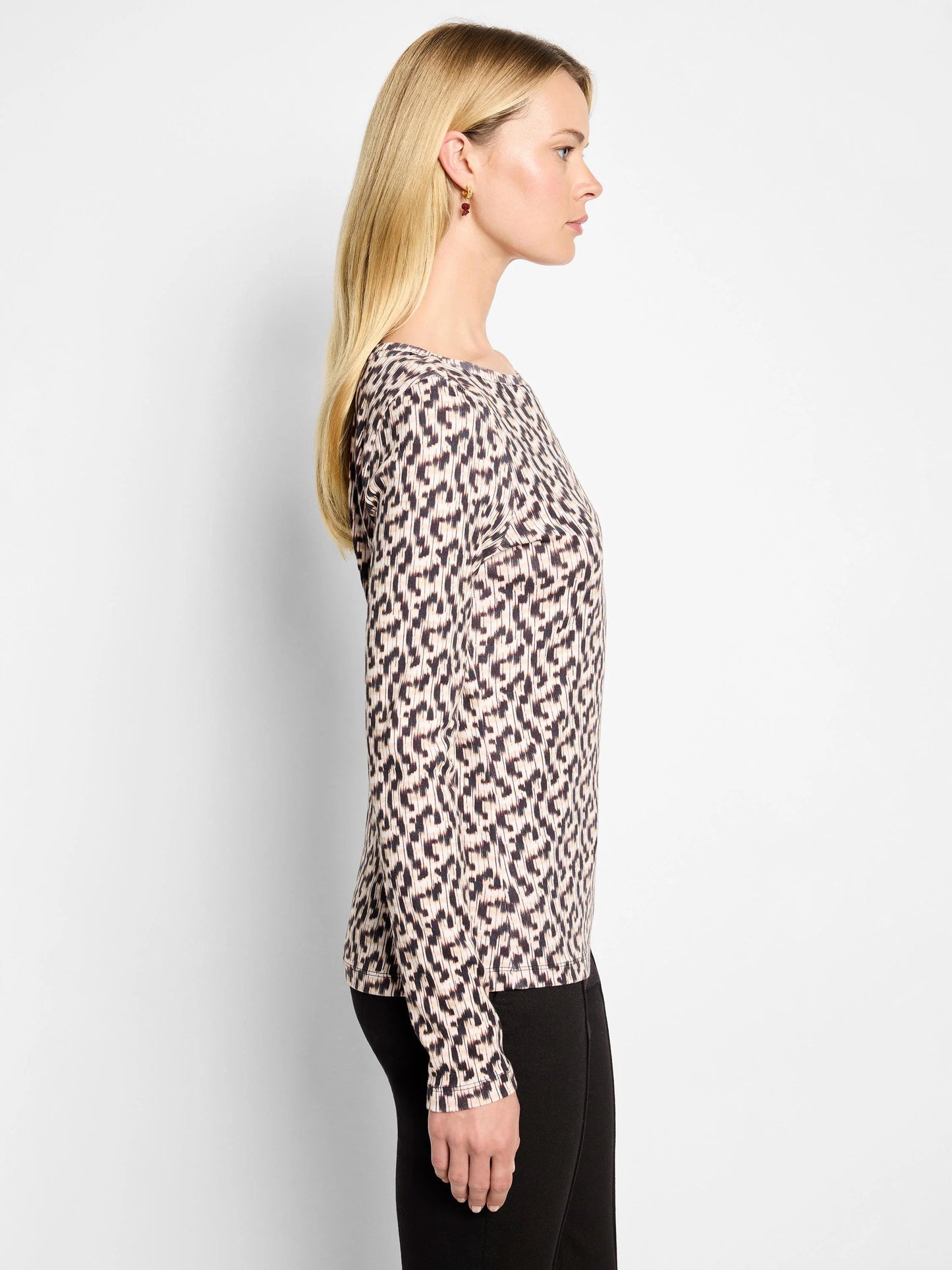 NZT Long Sleeve Printed Boat Tee