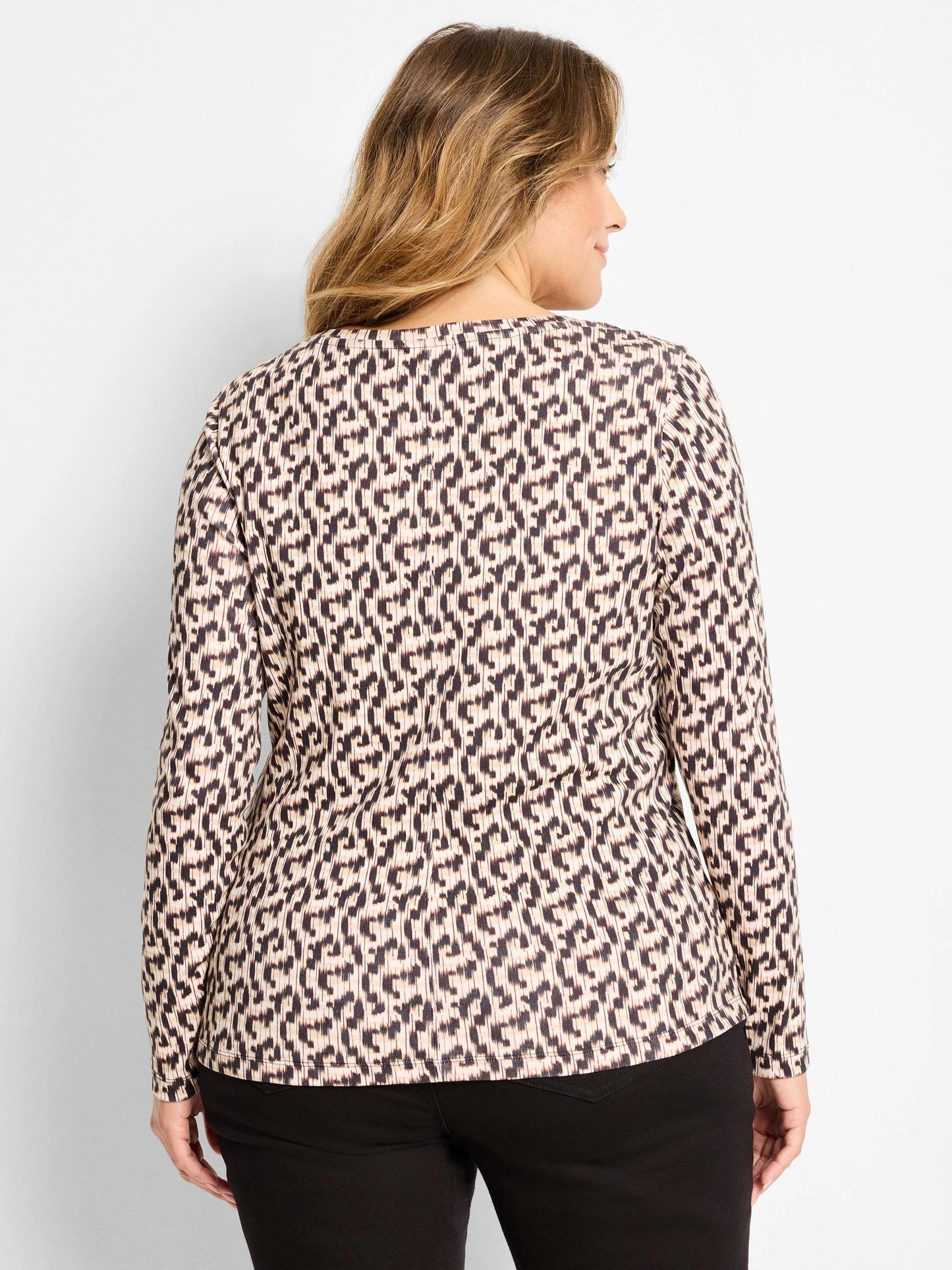 NZT Long Sleeve Printed Boat Tee