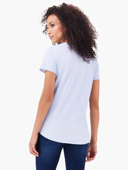 NZT Short Sleeve Shirt Tail Crew Tee