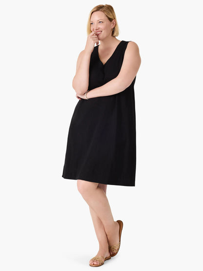 NZT Sleeveless V-Neck Dress