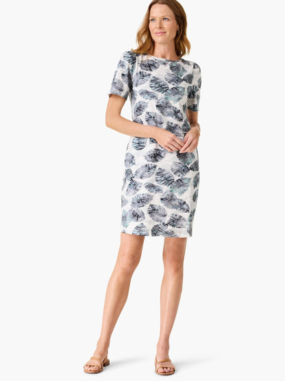 NZT Falling Palms T-Shirt Dress