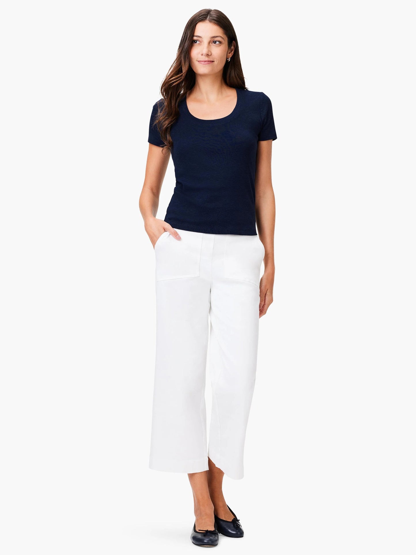 NZT Short Sleeve Scoop Neck Tee