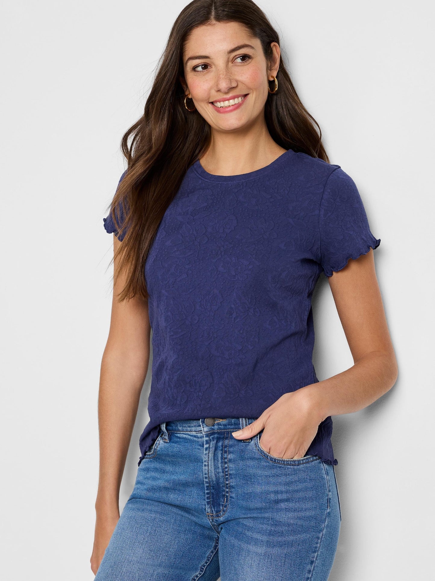 NZT Lace Knit T-Shirt