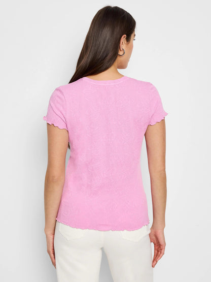 NZT Lace Knit T-Shirt