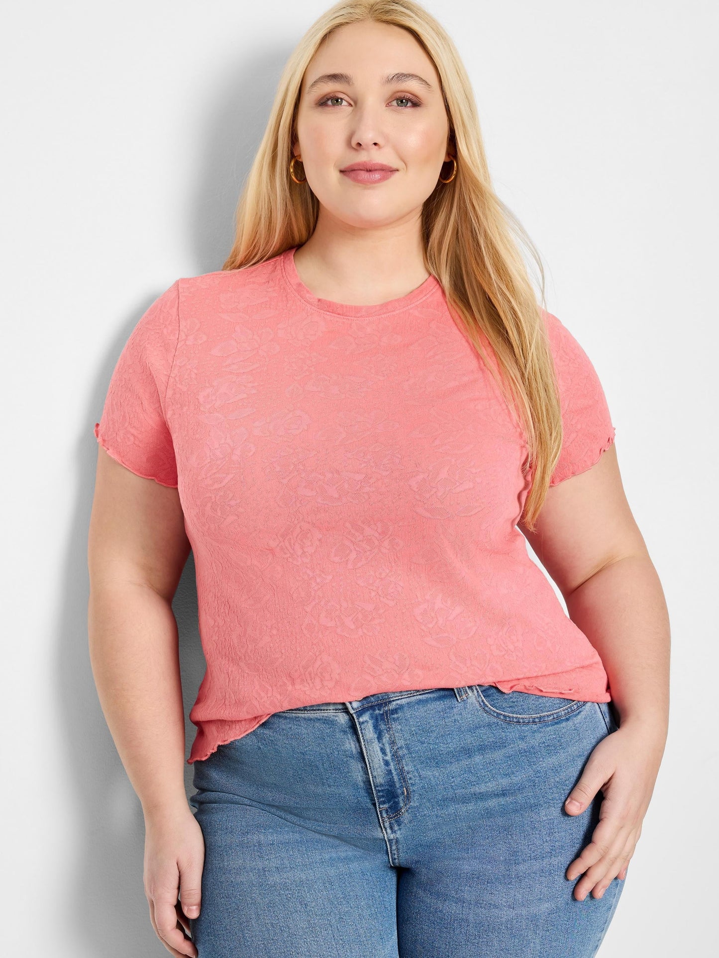 NZT Lace Knit T-Shirt