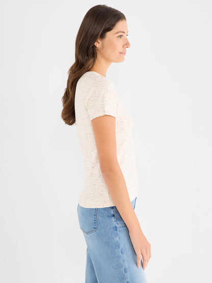 NZT Speckled Crew Neck Tee