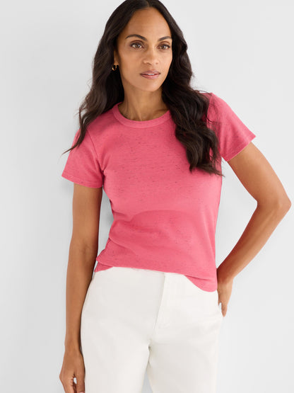 NZT Speckled Crew Neck Tee