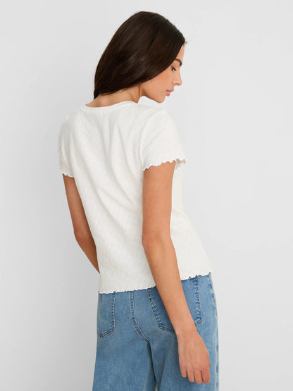NZT Lace Knit T-Shirt
