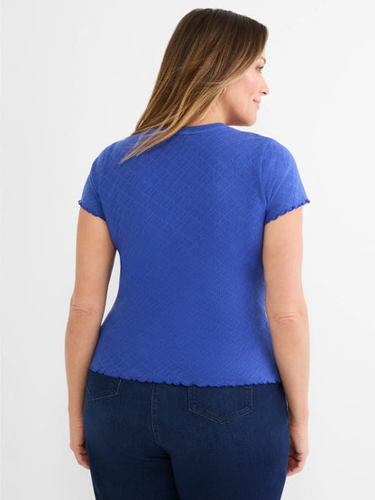 NZT Lace Knit T-Shirt