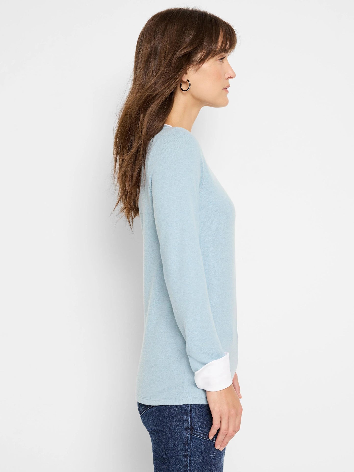 NZT Cozy Cuffed Double Layer Top