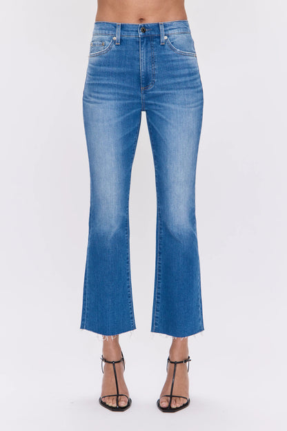 Pistola Lennon High Rise Crop Boot Jean