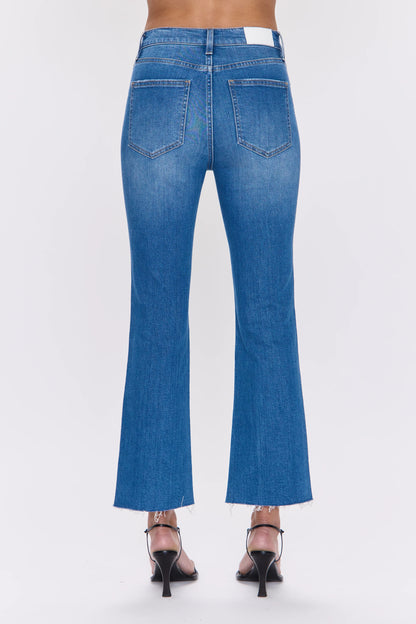 Pistola Lennon High Rise Crop Boot Jean