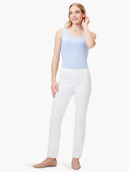 Straight Ankle Denim Trouser