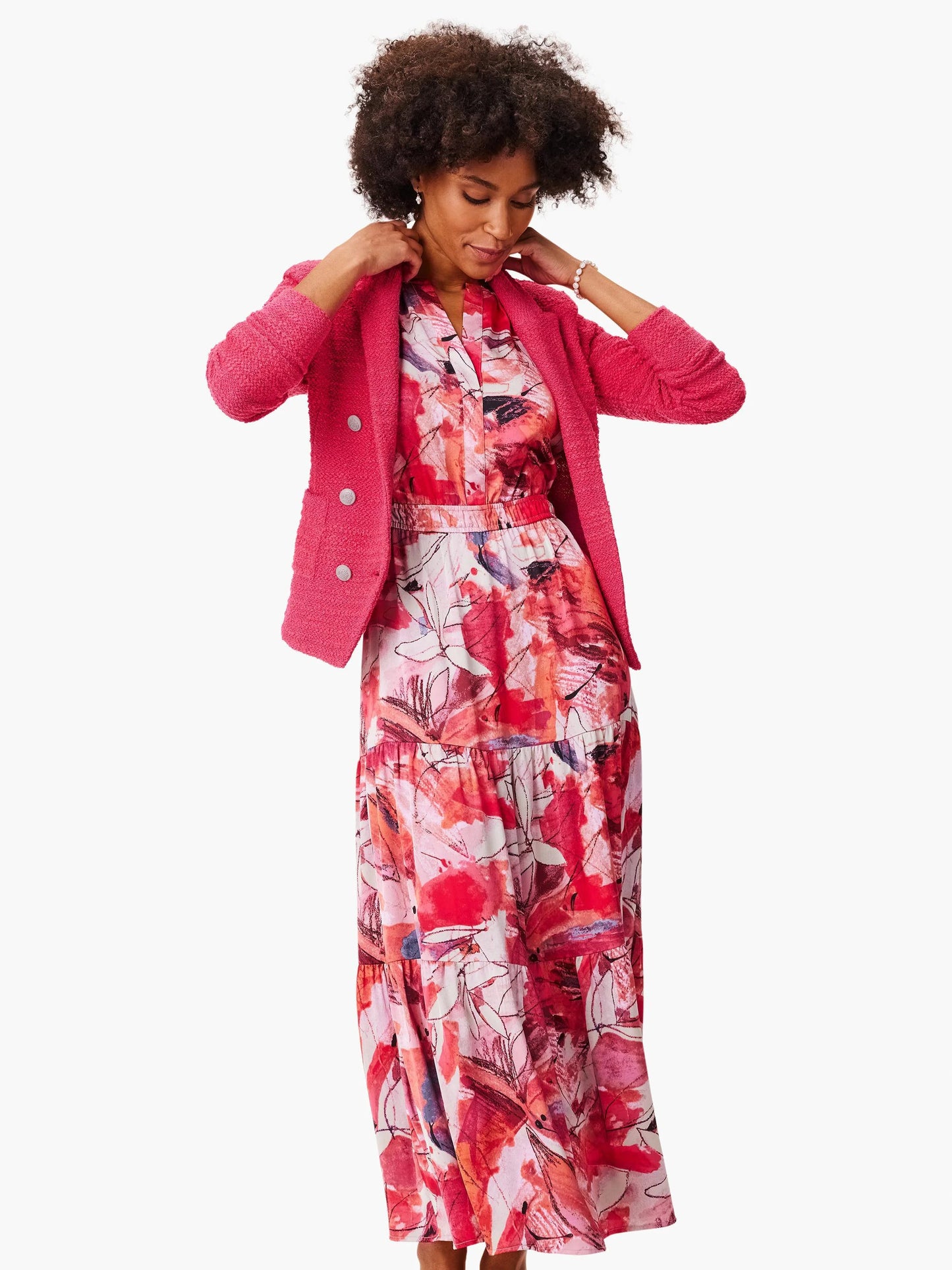 Scribble Bouquet Daydream Dress