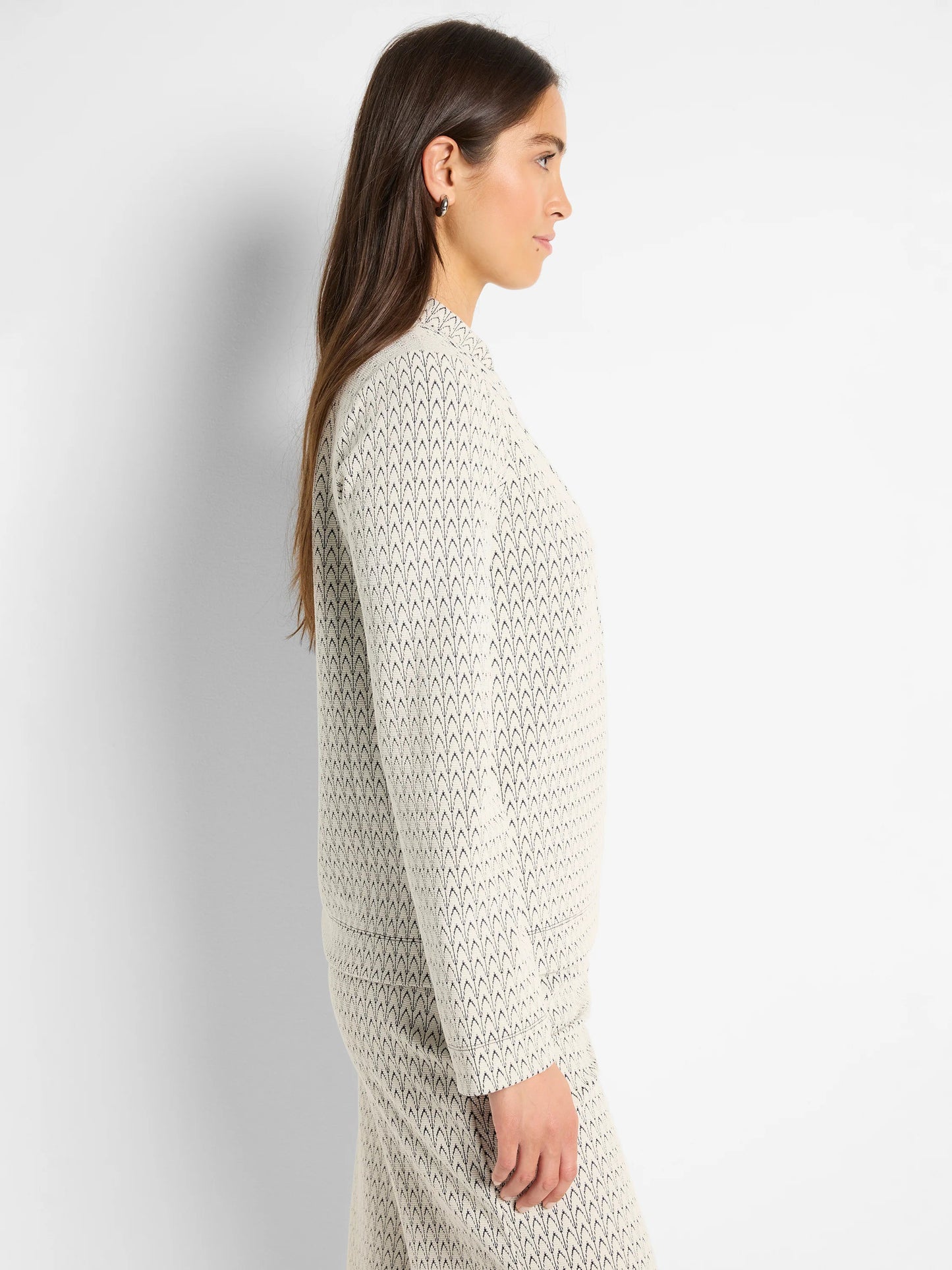 Subtle Swirl Knit Top