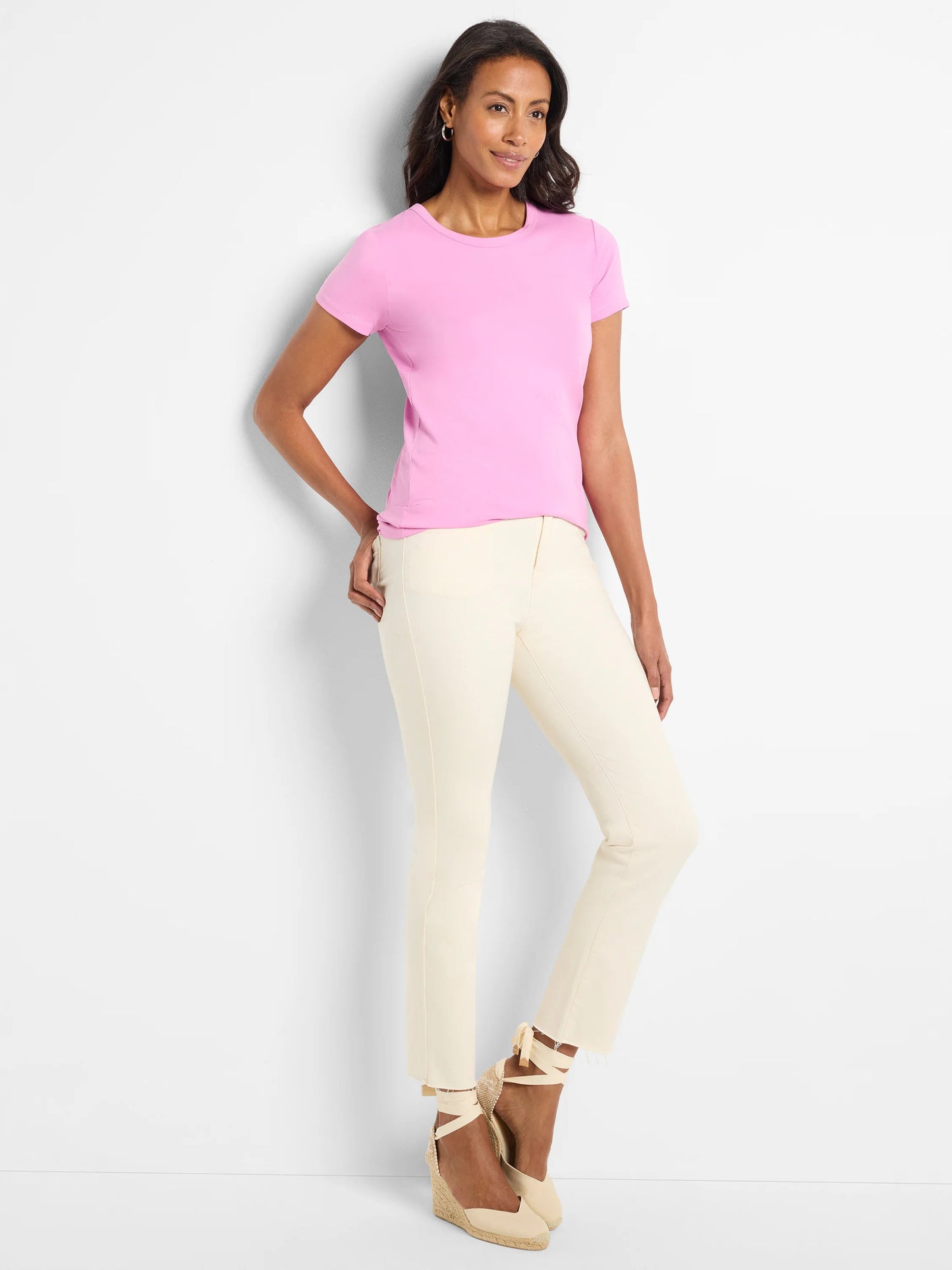Perfect Knit Crew Neck T-Shirt