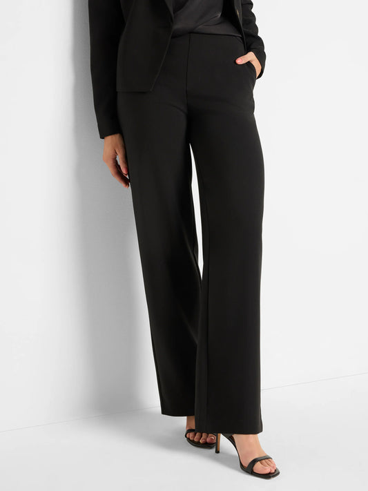 Stretch Knit Lenox Wide-Leg Pant