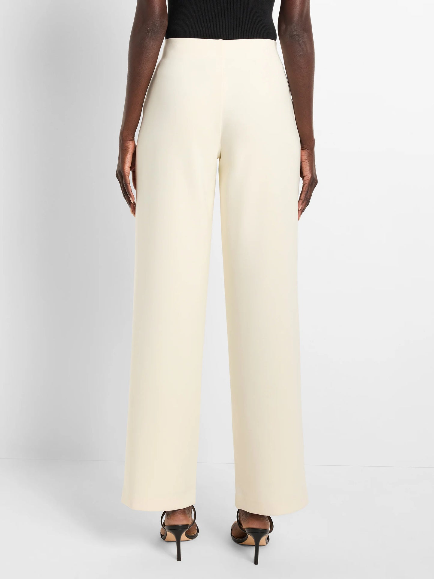 Stretch Knit Lenox Wide-Leg Pant