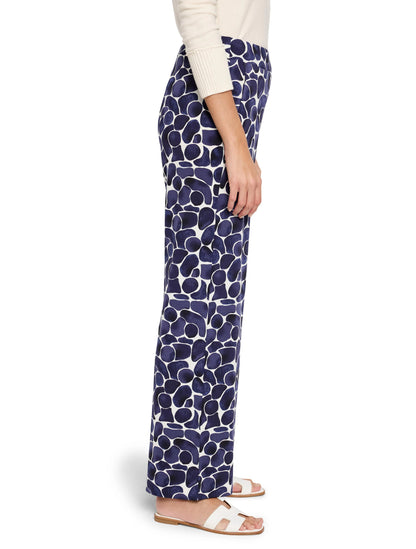 Wide Leg Geo Pebble Pant