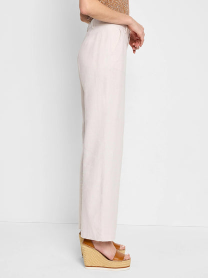 Linen Cotton Eliot Wide-Leg Pant