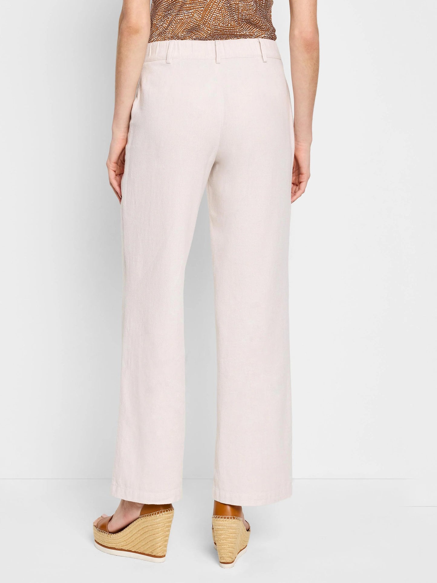 Linen Cotton Eliot Wide-Leg Pant