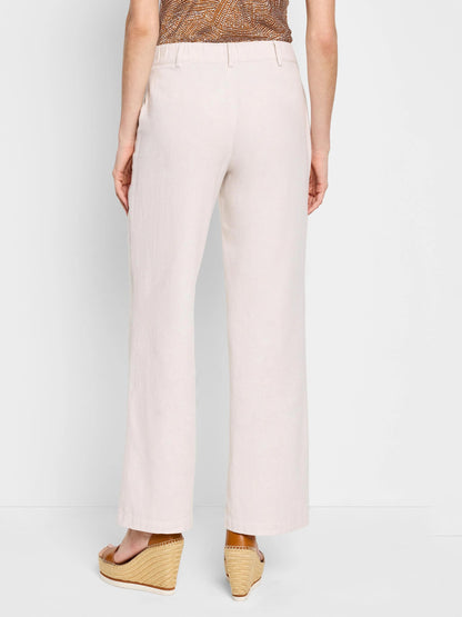 Linen Cotton Eliot Wide-Leg Pant