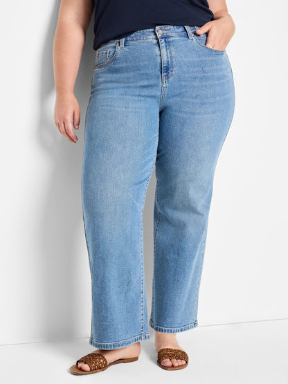 Wide Leg Weekend Ankle Jeans