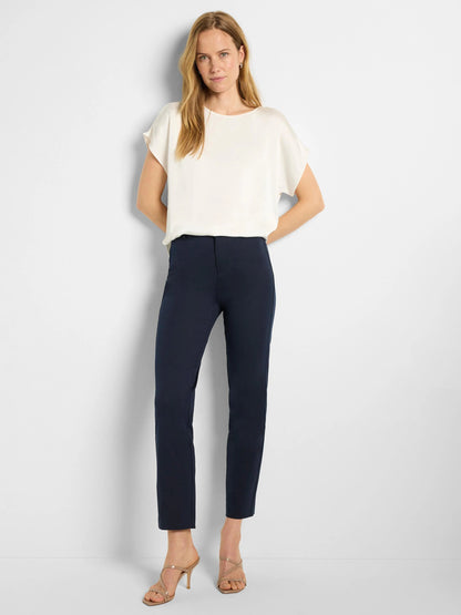 Cotton Bi-Stretch Copley Straight Ankle Pant