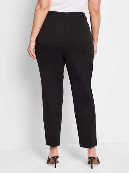 Cotton Bi-Stretch Copley Straight Ankle Pant