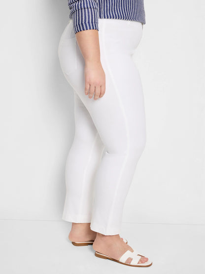 Cotton Bi-Stretch Copley Straight Ankle Pant