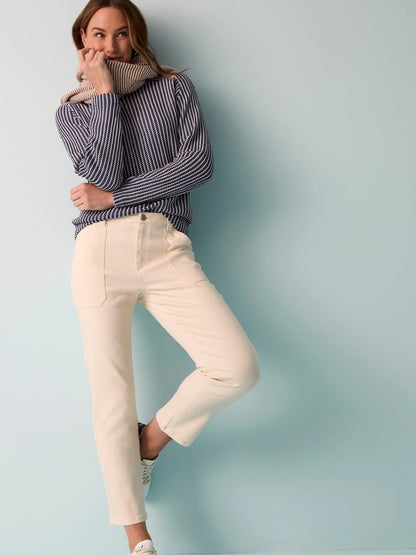 Maker Relaxed Straight Ankle Jeans
