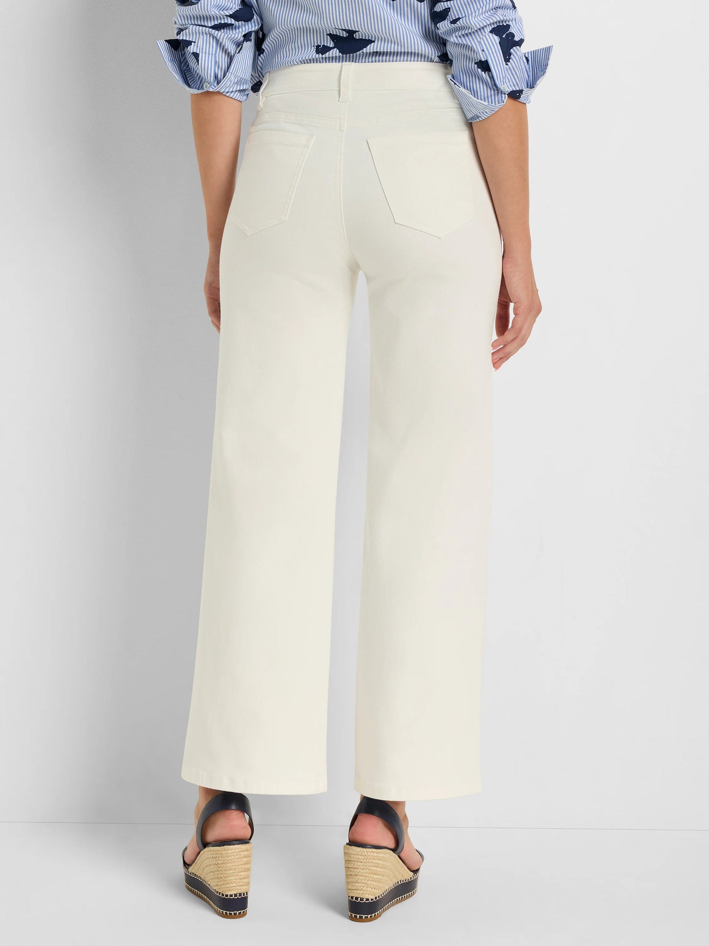 Wide Leg Weekend Ankle Jeans