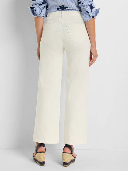 Wide Leg Weekend Ankle Jeans