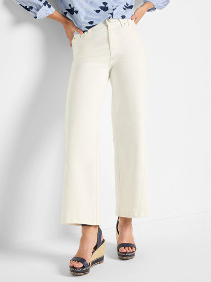 Wide Leg Weekend Ankle Jeans