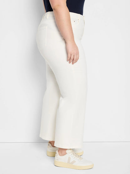 Wide Leg Weekend Ankle Jeans