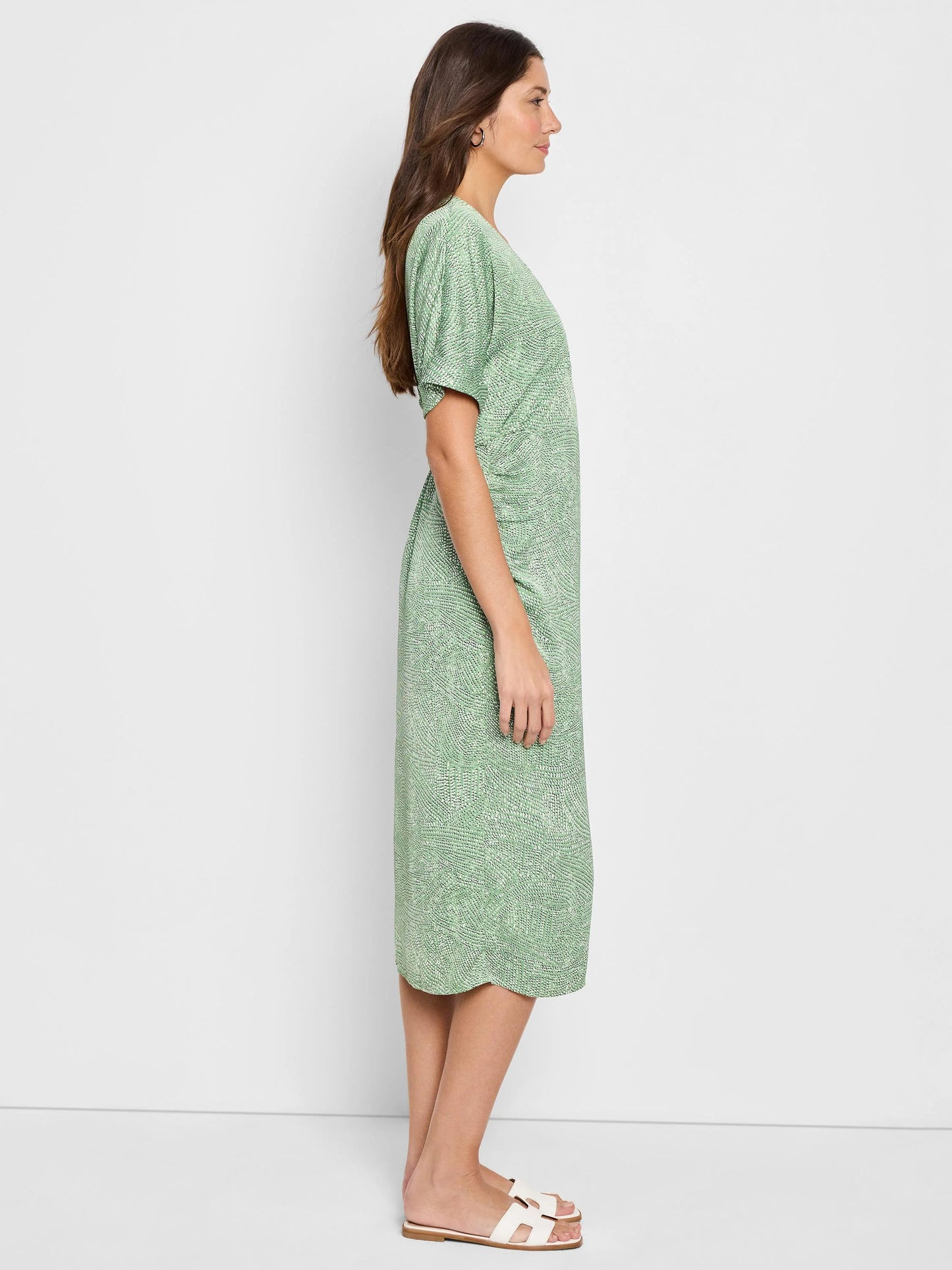 Swirling Sands Wren Wrap Dress