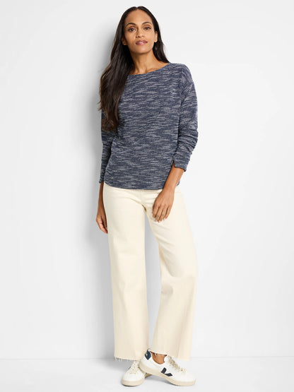 Everyday Indigo Mix Top