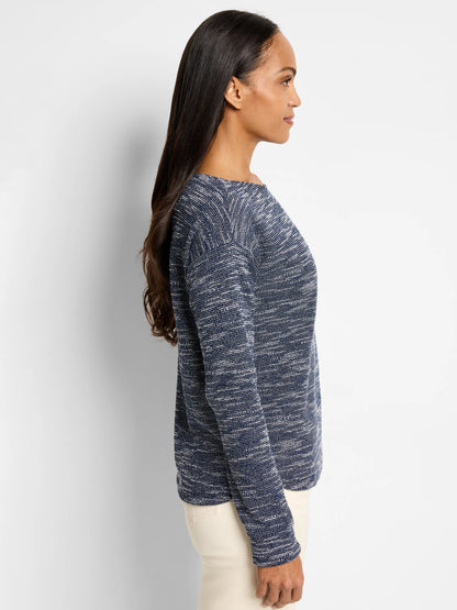 Everyday Indigo Mix Top