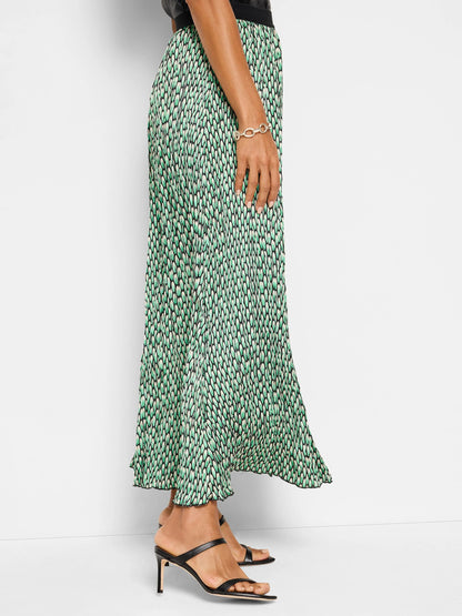 Abstract Dot Skirt