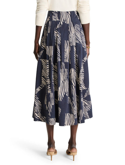Zebra Stripe Skirt