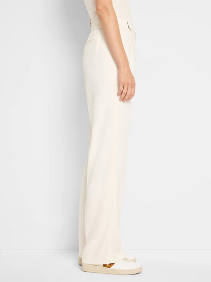 Eliot Wide Leg Cavalry Twill Trouser