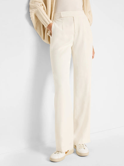 Eliot Wide Leg Cavalry Twill Trouser