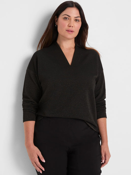 Sparkle Stripe Everyday Top